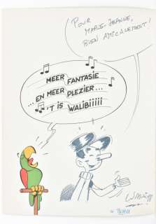 [COMICS] [ORIGINAL DRAWINGS] LOT OF 16 COMICS, ALL WITH DÉDICACE | Zwiggelaar Auctions