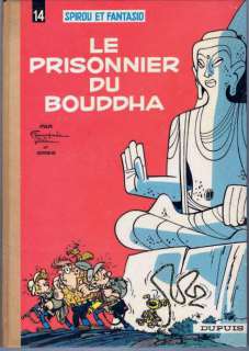 Franquin | Â«Le Prisonnier du BouddhaÂ». . Dupuis 1960, dos papier pincé&h | Tessier Sarrou