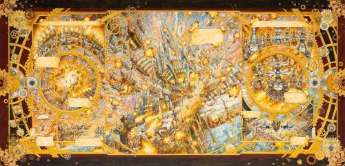 Olivier Ledroit (Né En 1969) | Wika et la gloire de Pan | Huberty Breyne