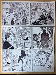 Milo Manara - Tavola originale "Viaggio a Tulum" - Page volante | Catawiki