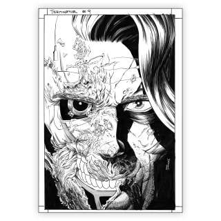 Declan Shalvey | The Terminator : Issue 09 Cover Art | Declan Shalvey