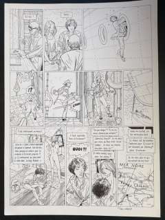 Stéphane Clément T2 - Planche originale (p.14) -  A l’est de Karakulak - (1986) | Catawiki