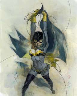 Kent Williams - Batgirl 2023 Illustration