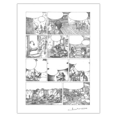 Frédérik Salsedo | Ratafia - Tome 1 planche originale 13 | Achetez de l’Art