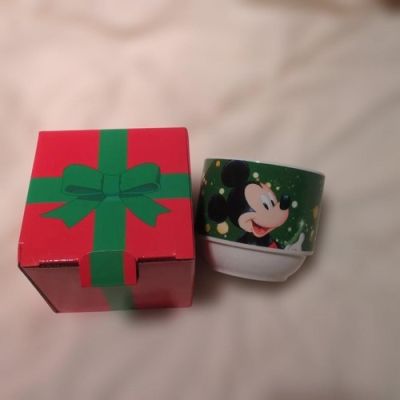Tasse de Noël en céramique verte Disney Mickey Mouse avec boîte cadeau | eBay Europe (Buy It Now)