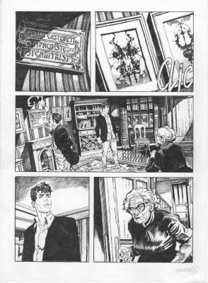 Paolo Martinello | DYLAN DOG n.478 – HARLECH ASYLUM, pag.29 | Avalon Comic Art