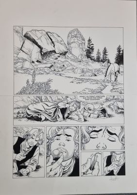 Henriet , Alain - planche originale (20) - La vallée des oubliées | Galerie des bulles