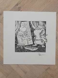 Petersen, David - -  Mouse Guard - original ink illustration - EO | Catawiki