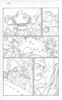 Craig Rousseau - Captain america: army p. 17 miss america