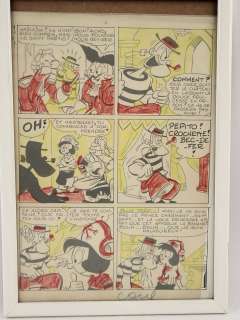 Luciano Bottaro (1931-2006), Pépito N° 185 "La Belle Au Bras Dormant" 2Ème Partie, Planche Originale Numérotée 14 Encre de Chine Sur Papier Accompagné de Son Calque Colorisé, Vers 1962, Dim. 28 X 20 Cm. |  | misc / divers