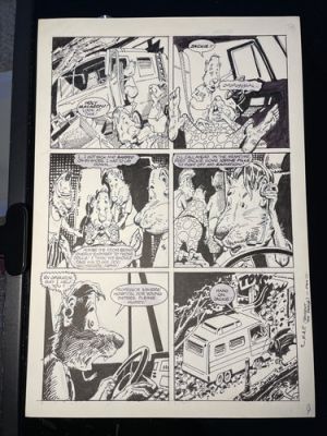 Comic Book Art NIGHT OF THE LIVING DOLLS Chucky Child’s Play Vtg Storyboard MT | eBay US (Buy It Now)