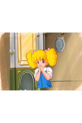 Lot 284 - After Yoko Hanabusa - Toei Animation - 1987 Gwendoline Production cell with Indian ink and acrylic, featuring a… | Piasa