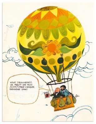 Will WILL TIF ET... - Lot 46 - Will WILL TIF ET TONDU Dupuis Illustration originale...