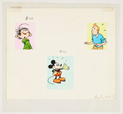 Paul Coutant - Ensemble... | Paul Coutant - Ensemble de 6 dessins originaux : Deux... | Tessier Sarrou