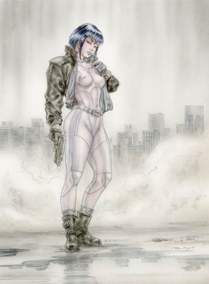 Luis Royo - GHOST IN THE SHELL - MAYOR...