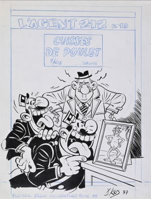 Kox, Daniel (Né... | KOX, Daniel (né en 1952) L’agent 212, essai de couverture... | Coutau Bégarie