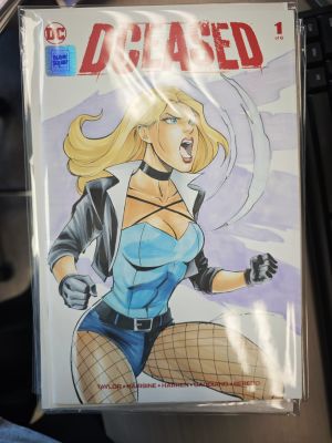 Bill Cao | Black Canary Sketch Cover by Andres Cruz | Raremarq (Buy It Now)
