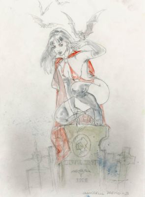 Luis Royo | VAMPIRELLA - PREVIO B | Laberinto Gris