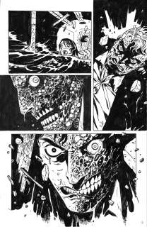 Becky Cloonan | Batman : The Long Halloween - The Last Halloween Issue #8 Page 21 (DC Comics) by Becky Cloonan | Becky Cloonan