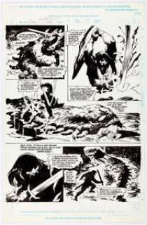 John Buscema | Conan: Death Covered in Gold #1 Page 19 Original Art (Marvel, 1999). | Heritage