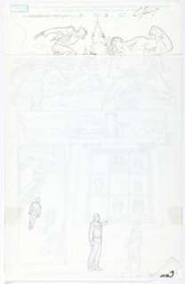 Clayton Henry - Wolverine: First Class #5 Story Page 3 Original Art (Marvel, 2008).