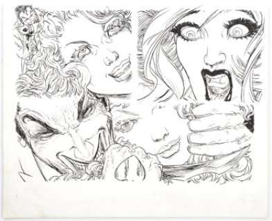 Michael William Kaluta | Harley Quinn #29 Story Page 17 Original Art (DC, 2017). | Heritage