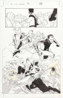 Esad Ribic and Tom Palmer Dark Reign: The List - Wolverine #1 Story Page 17 Original Art (Ma...