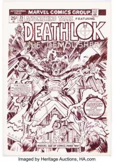 Rich Buckler | Astonishing Tales #25 Cover Re-Creation Original Art (2013).... | Heritage