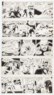 Dan Barry Flash Gordon Daily Comic Strip Original Art Group of 9 (King Features Syndicate, 1990).... | Heritage