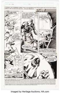 Wildman, Andrew | Andrew Wildman and Stephen Baskerville G.I. Joe, A Real American Hero #131 Story Page 1 Original Art (Marvel, 1992... | Heritage