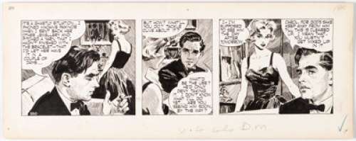 Wright, David | David Wright Carol Day Daily Comic Strip #550 Original Art (London Daily Mail, 1958).... | Heritage