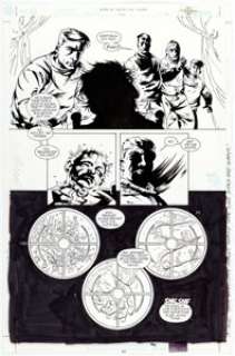 DC Artist - Troy Nixey and Dennis Janke Batman: The Doom That Came to Gotham #1 Story Page 20 Original Art (DC, 2000)....