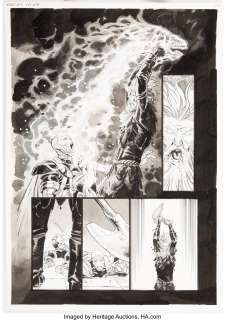 Marvel Artist - Nic Klein Thor #10 (736) Story Page 8 Original Art (Marvel, 2021)....