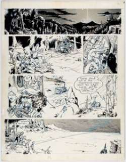 Metzger, George - George Metzger Moondog (nn) Story Page 29 Original Art (Print Mint, 1969). ...