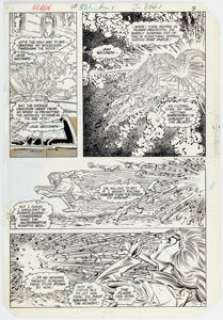 Infantino, Carmine - Carmine Infantino and Dennis Jensen (as Taurus S.) The Flash #321 Story Page 7 Original Art (DC, 1983)....