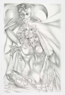 Espy, Gene - Gene Espy - Doctor Strange and Clea Specialty Illustration Original Art (2006)....