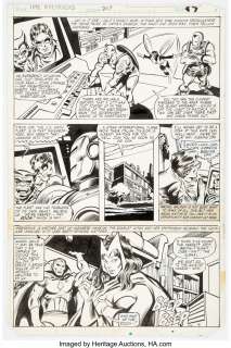 Colan, Gene | Gene Colan and Dan Green The Avengers #207 Story Page 6 Original Art (Marvel, 1981).... | Heritage