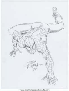 Romita Sr., John | John Romita Sr. - Spider-Man Sketch Original Art (1999).... | Heritage