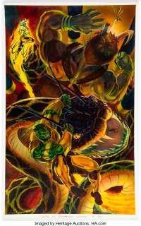 Estes, John - John Estes Tales to Astonish #1 Internal Splash Page 56 Original Art (Marvel Comics, 1994). ...