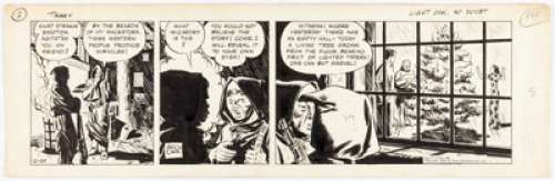 Caniff, Milton | Milton Caniff Terry and the Pirates Daily Comic Strip Original Art dated 12-25-39 (News Syndicate, 1939).... | Heritage