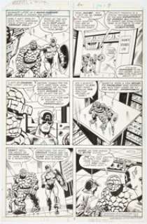 Buscema, Sal | Sal Buscema and Sam Grainger Marvel Two-in-One #42 Story Page 6 Original Art (Marvel, 1978).... | Heritage