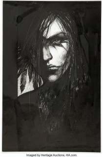 Maleev, Alex | Alex Maleev The Crow: Flesh and Blood #1 Inside Cover Illustration Original Art (Kitchen Sink/Top Dollar, 1996).... | Heritage