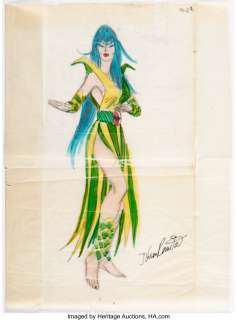 Romita Sr., John - John Romita Sr. - Mantis Original Design Illustration Original Art (c. 1973)....
