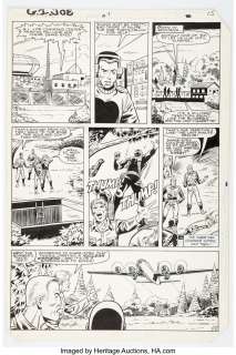 Trimpe, Herb | Herb Trimpe, Jon D’Agostino, and Jack Abel G.I. Joe, A Real American Hero #4 Story Page 13 Original Art (Marvel, 1... | Heritage