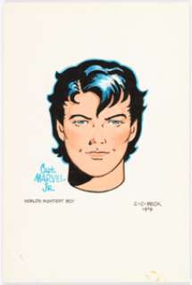 Beck, C. C. | C. C. Beck - Captain Marvel Jr. Illustration Original Art (1979).... | Heritage