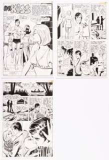 Nicholas, Charles - Charles Nicholas and Vince Alascia #6 Story Pages Original Art Group of 3 (Charlton, 1976).... (Total: 3 Original Art)