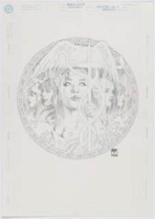 Williams, J. H. - J. H. Williams Promethea Vol.2 Hardcover Collection Cover Original Art (DC/America‘s Best Comics, 2001)....