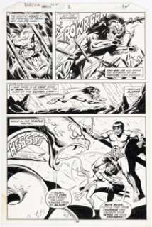 Buscema, Sal - Sal Buscema and Fran Matera Tarzan Annual #2 Story Page 34 Original Art (Marvel, 1978)....