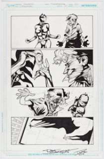 DC Artist - Rafa Sandoval and Jordi Tarragona Catwoman #14 Story Page 20 Original Art (DC, 2013)....