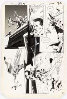 Colan, Gene - Gene Colan and Klaus Janson Jemm, Son of Saturn #1 Story Page 21 Original Art (DC,1984)...